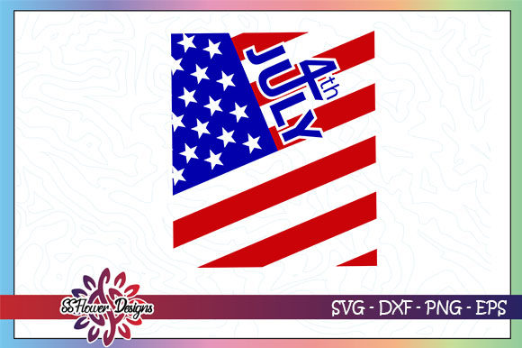 4th of July American Flag, Patriotic Graphics