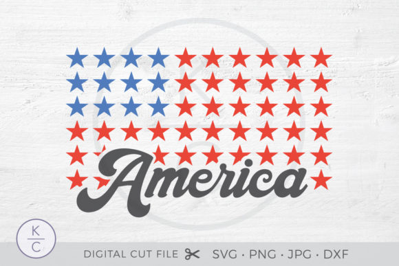 American Flag - 4th of July Graphics & Crafts