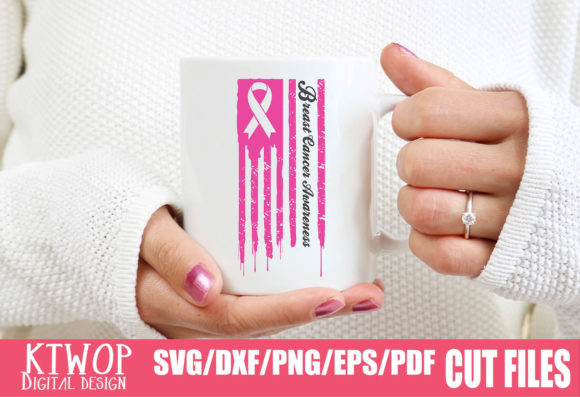 Awareness of Breast Cancer, Flag: Graphics and Crafts for Content Publishing