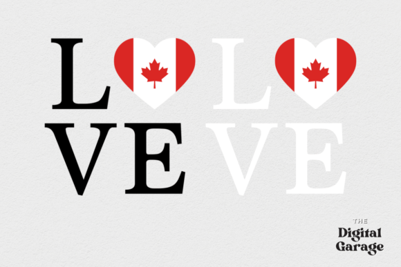Canada Flag, Love Canada, SVG PNG