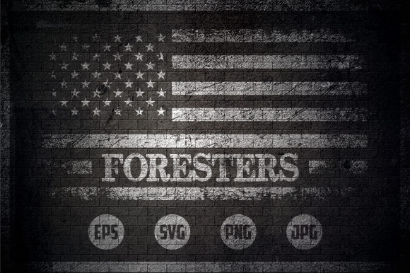 Foresters - USA Flag Graphics and Crafts