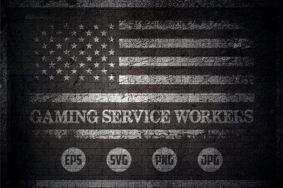 Gaming Managers - USA Flag Graphics