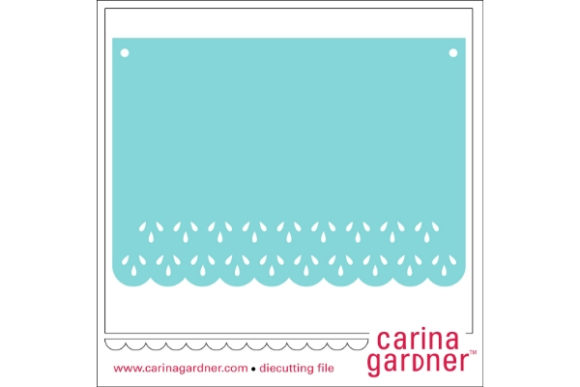 Lacy Flag Banner Graphics for Crafts